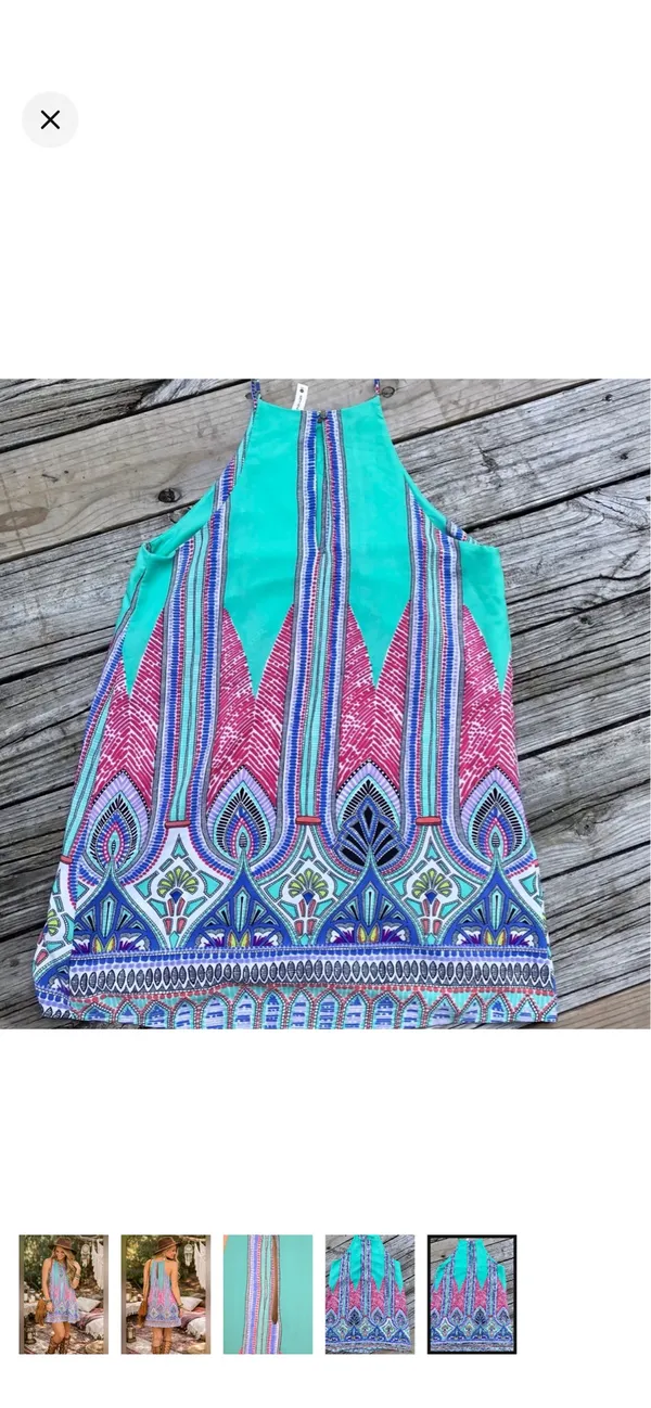 Tyche Too Tulip For You Boho Dress sz M - Image 3
