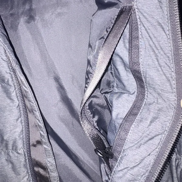 The North Face‎ Gotham Womens Goose Down Hooded Jacket Gray Medium - Image 11
