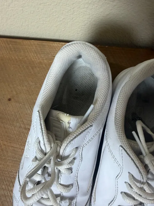 Fila Women's WX-100 Sneakers leather Platform Tennies Shoes Size 8 - Image 9