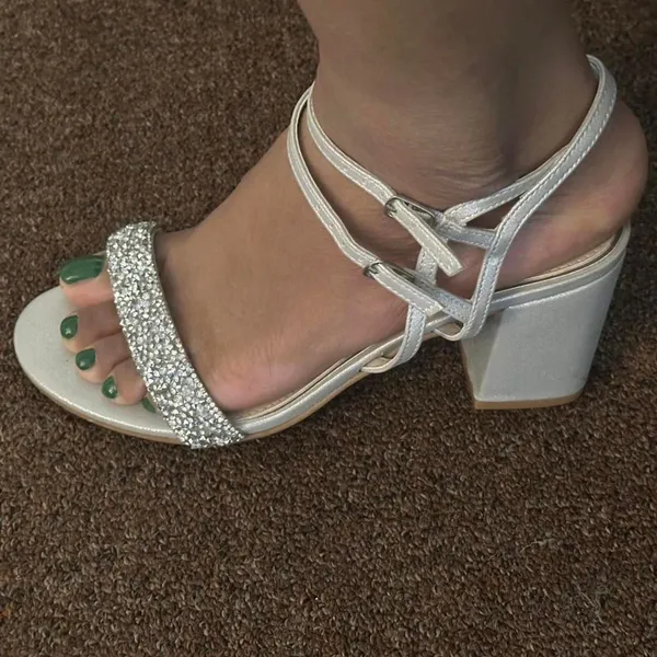 Sugar Women's Silver and Gold Courts - Image 5