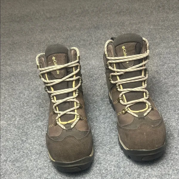 Columbia Unisex Tan and Brown Outdoor Boots Size Men’s 7‎ / Women 8.5 - Image 5