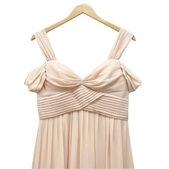 NEW Lulus Make Me Move Blush Pink Formal Floor Length Maxi Dress Size Large NWOT - Image 5