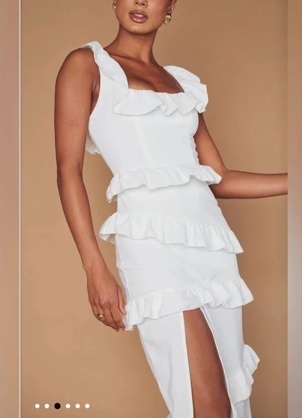 Show Me Your Mumu Greta Dress in White - Image 10