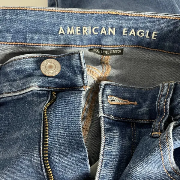 American Eagle Hi Rise Jegging Jeans Next Level Stretch Slim Skinny Ankle 8 - Image 8