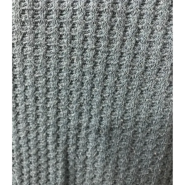 Aeropostale Waffle Knit Thermal Long Sleeve Tee L Turquoise Cabincore Classic - Image 8