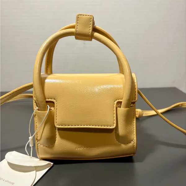 FINDKAPOOR Marty Bag 12 Crinkled Butter Micro Bag - Image 7