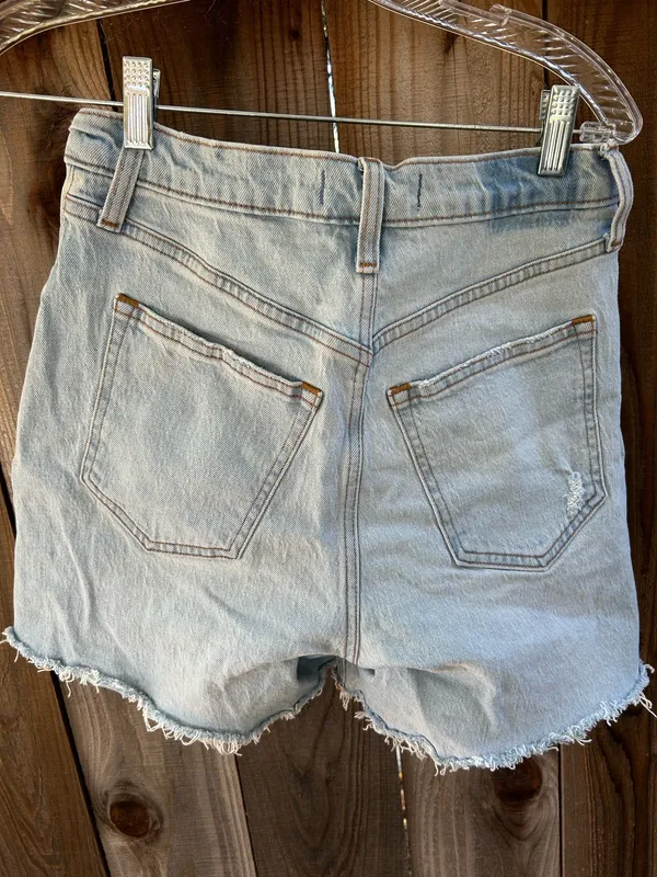 Abercrombie High-Rise Dad Shorts Curve Love - Image 2