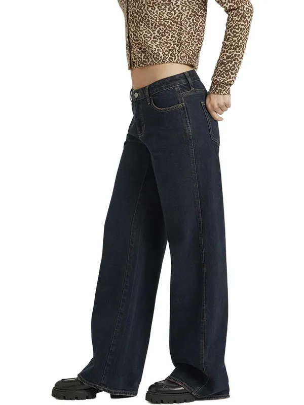 Pacsun Short Casey Low Rise Baggy Jeans Dark Indigo NWT Marli Size 31 Short - Image 6