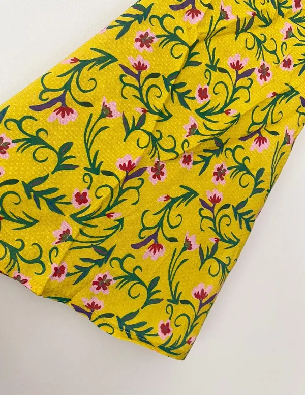 The Magnolia Floral Romper, Size XXS - Image 8