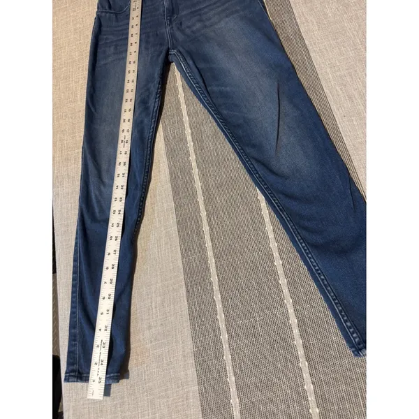 Abercrombie Fitch Simone High Rise Jean Legging Dark Wash Size‎ 28S - Image 2