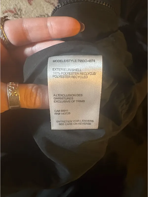Reversible puffer vest Black Size M - Image 2