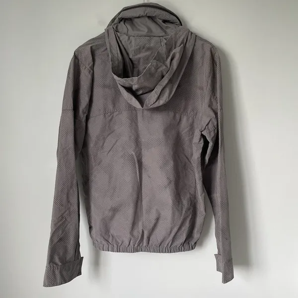 Bench Urbanwear Windbreaker Rain Jacket Coat Full Zip Hooded Gray Size Large - Image 2