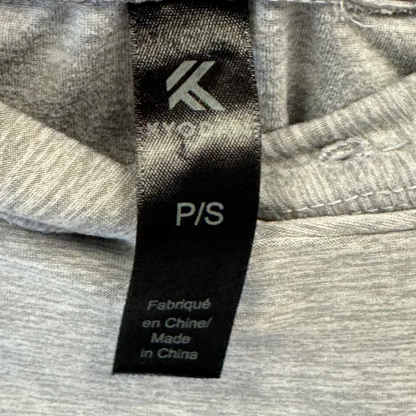 Kyodan Womens Gray Space Dye Activewear Hoodie Pullover Thumbholes Small - Image 7