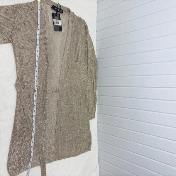 LIONESS‎ Take Me To Rio Mini Wrap Sheer Dress GOLD Size XXS NEW - Image 11