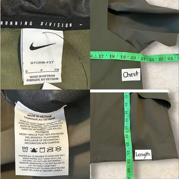 Nike Storm-FIT Run Division Women’s Full-Zip Hooded Jacket Size Small DV1247-010 - Image 12
