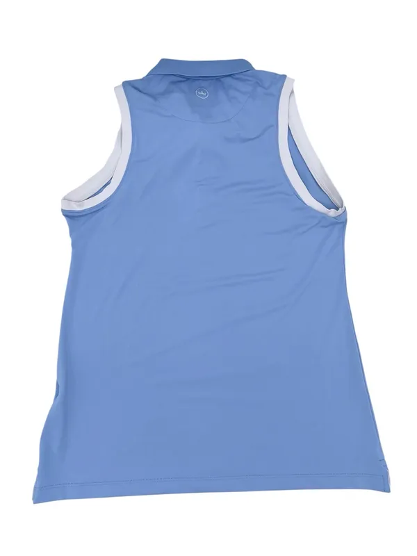 Peter Millar Women's Sleeveless Golf Polo Tank Size Medium Oakmont Country Club - Image 2