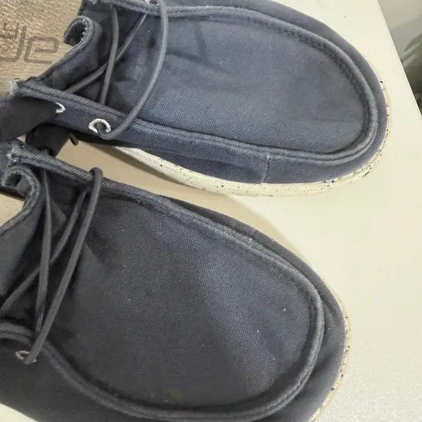 Hey Dude Navy Slip On Shoes Wendy Size 7 Comfortable Lightweight - Image 3