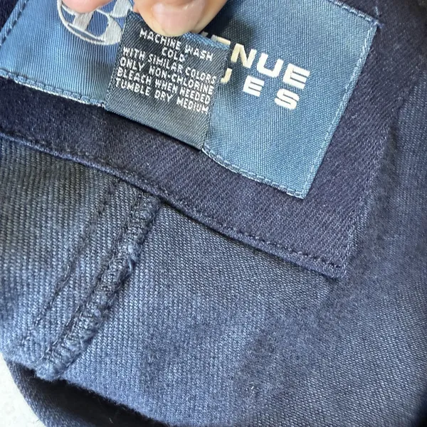 Avenue Blues 18/20 Womens Jacket‎ Blue Denim Cotton Blend Button NWOT - Image 10