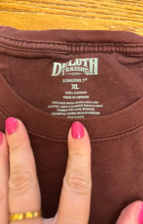 Duluth Red Oversized Shirt - Image 2