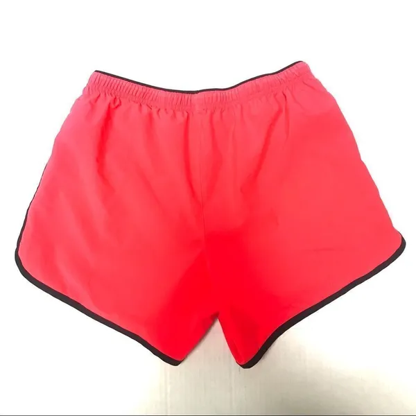 Brooks neon coral pink drawstring running shorts S‎ - Image 2