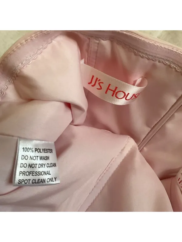 NWT JJ"s HOUSE pink maxi long dress SZ 8 bust32 Formal Dress - Image 5