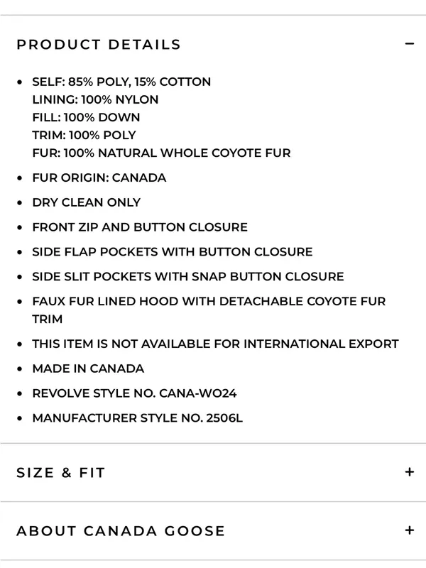 Canada Goose Kensington Parka Down Jacket - Image 3