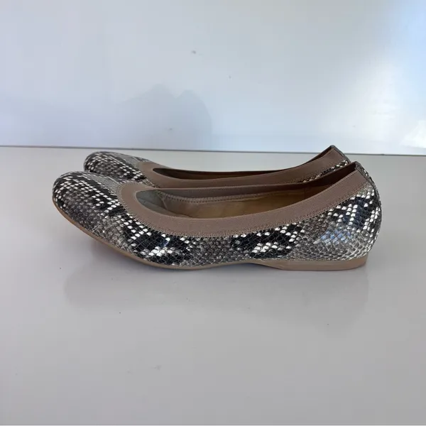 Stuart Weitzman Women's Snake Python Embossed‎ Ballet Flats - Image 4