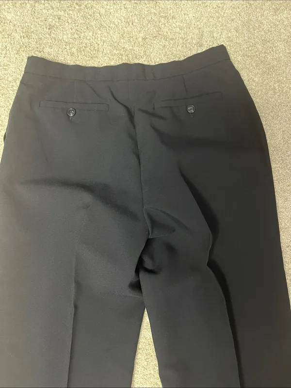 New York & Company Black Wide-Leg Trousers - Image 3