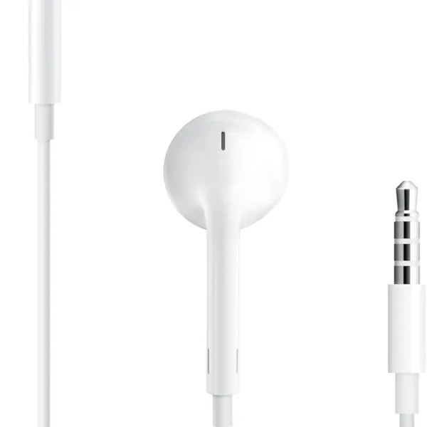 White Apple EarPods Headphones With Volume Control - Image 3