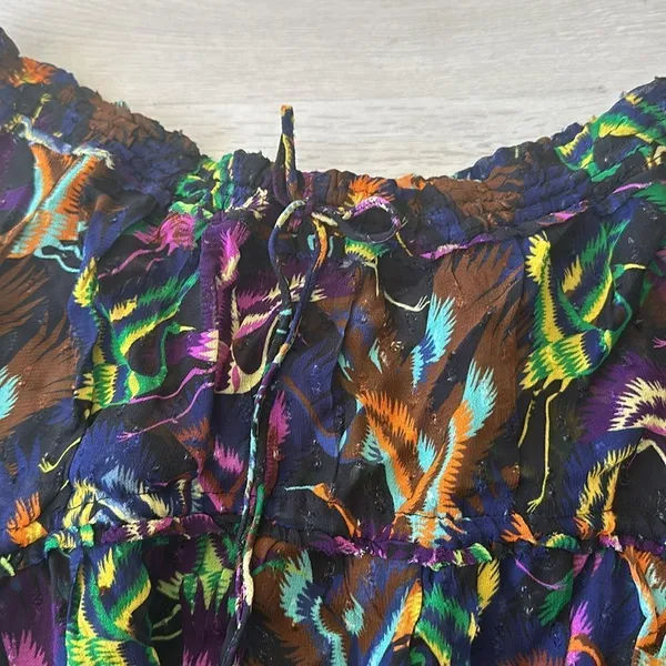 Anthropologie Breezy Sheer Balloon-Leg Pants BLK Motif L NWT IN PACKAGE - Image 6