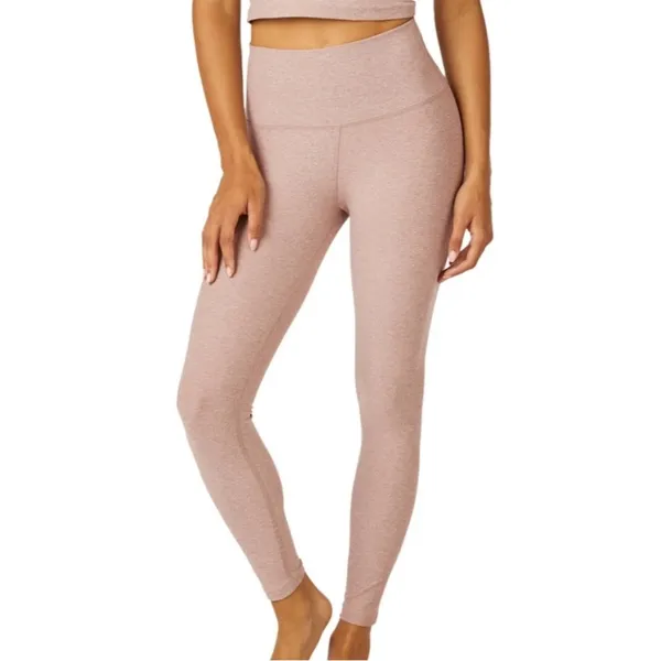 Beyond Yoga Caught in the Midi Light Dusty Pink 24in Workout Leggings M - Image 2