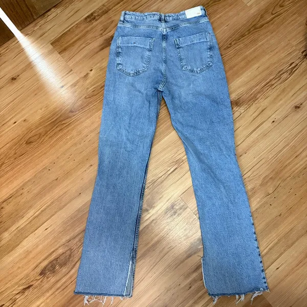 Zara Blue Denim Jeans - Image 8
