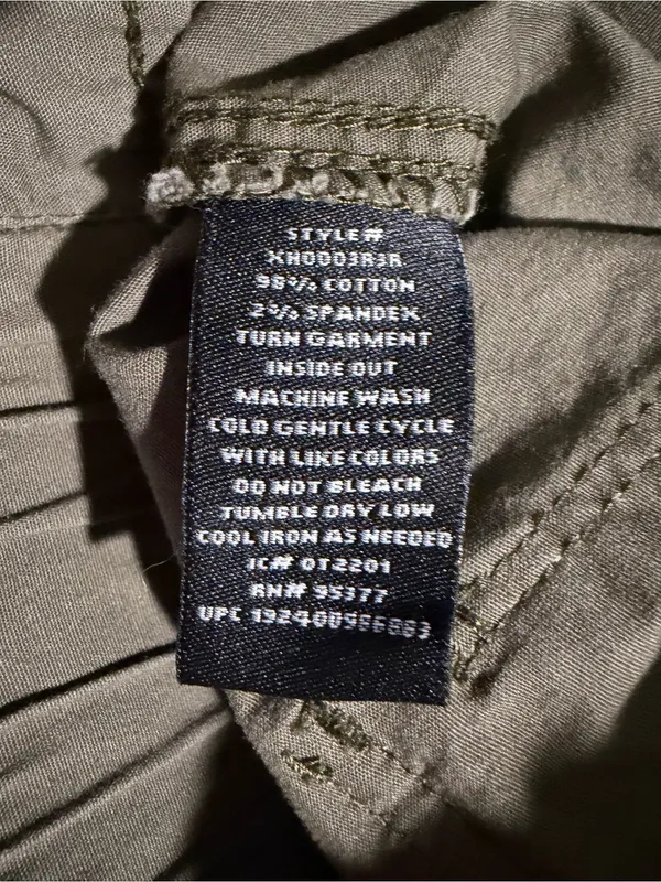 Social Standard by Sanctuary‎ Olive Green Cargo Shorts - Image 9