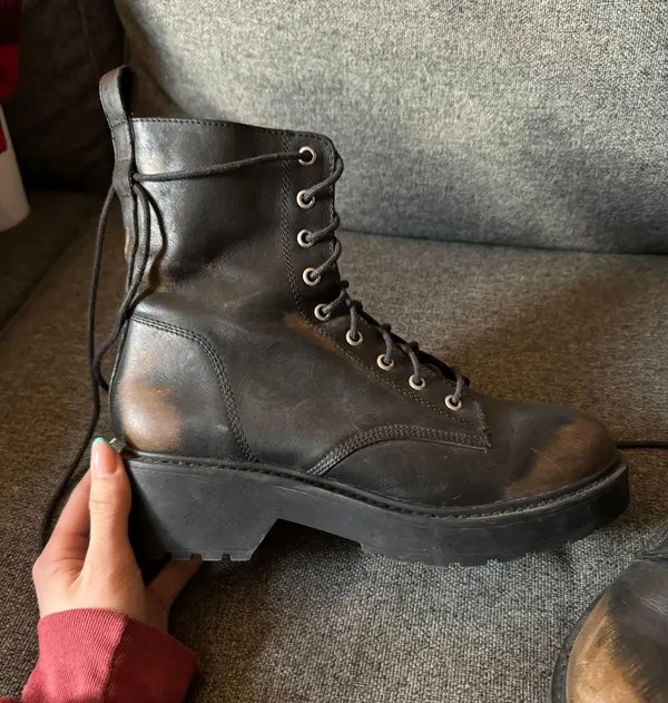 Steve Madden Tornado Combat Boots - Image 4