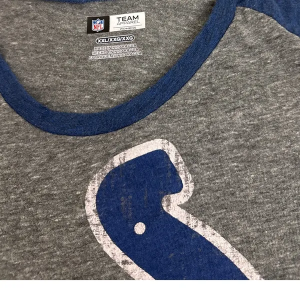 NFL Football Indianapolis Colts Long Sleeve Casual T Shirt Size Women's XXL - Image 2