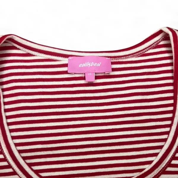 Edikted Striped Red Top - Image 2