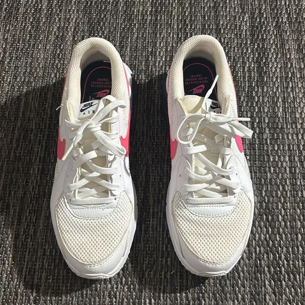 Nike Air Max Excee Shoes White Pink Navy Size 8 - Image 3