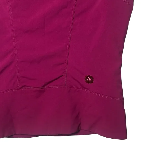 Marmot Fuchsia‎ Nylon Hooded Best Athletic Outdoors Hiking Camping Utility M - Image 9