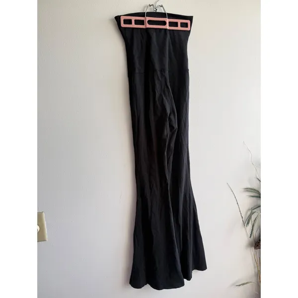 OFFLINE by Aerie OG Foldover‎ Super Flare Leggings Black High Rise XS 2581 - Image 2