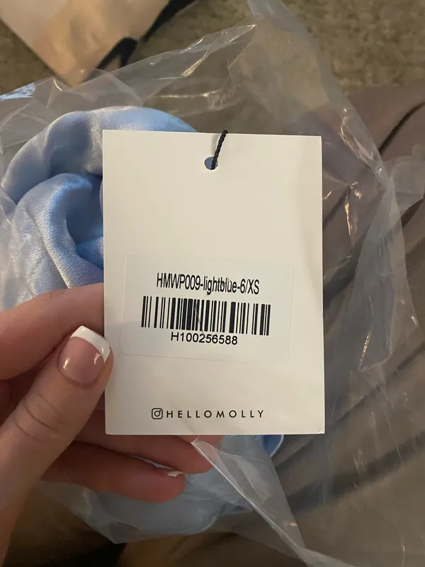 Hello Molly Loretta blue cowl satin maxi dress - Image 4