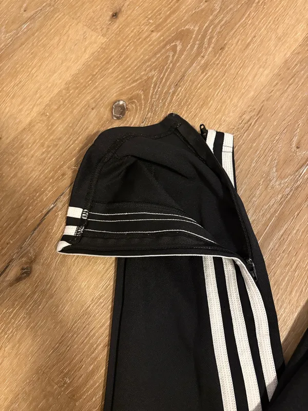 Adidas 3 Stripe Joggers with Pockets - Image 3