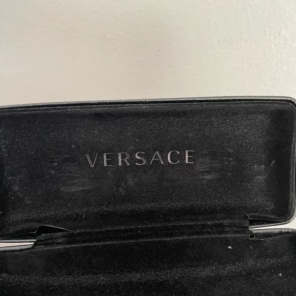 Versace Authentic Hard Eyeglass Sunglass Case Only - Black - Image 3
