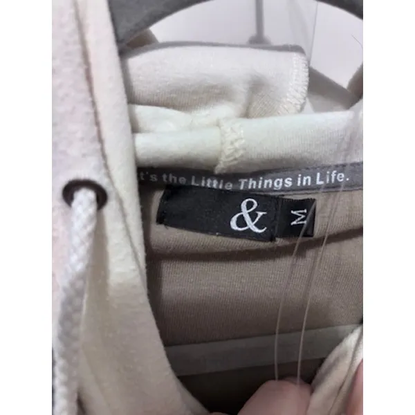 Ampersand Ave Colorblock Hoodie — M Asymmetrical Layered Hood - Image 4
