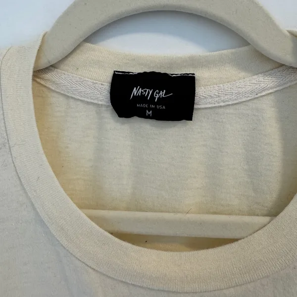 Cream Graphic T-Shirt - Image 3