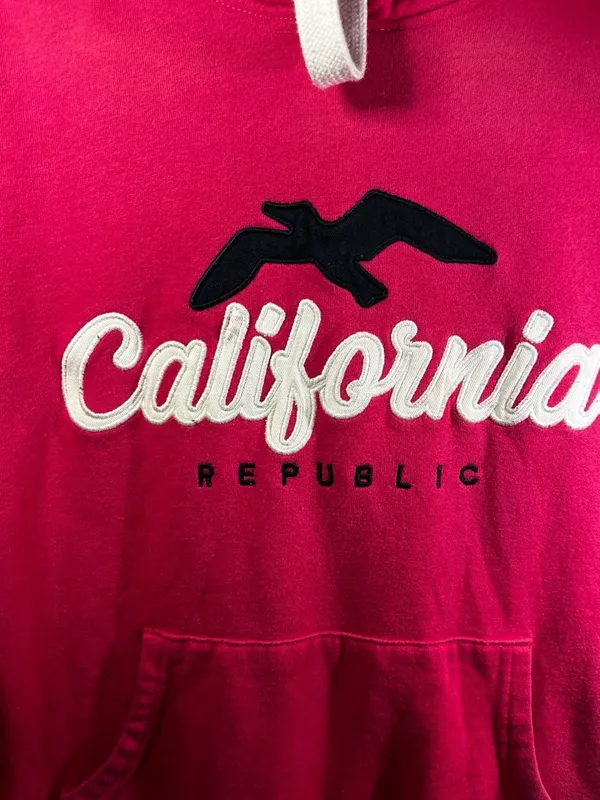 Reflex California Republic Women's Fleece Hoodie Sweatshirt - Image 4