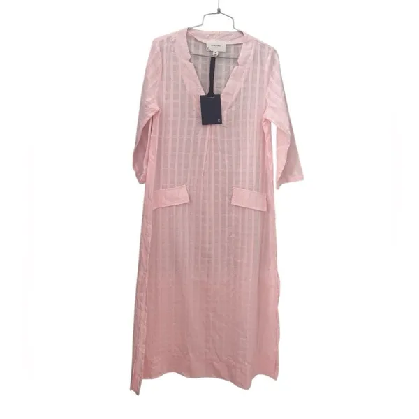 Tuckernuck Pomander Place Pink Carolina Caftan XS NWT - Image 3