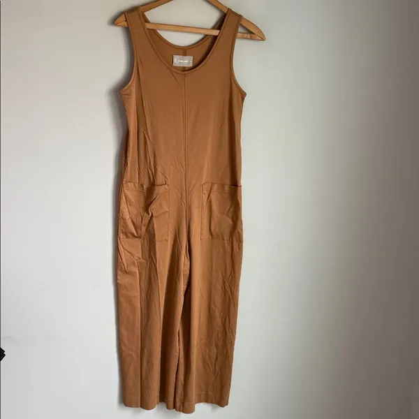 Everlane luxe cotton jumpsuit XS - Image 3