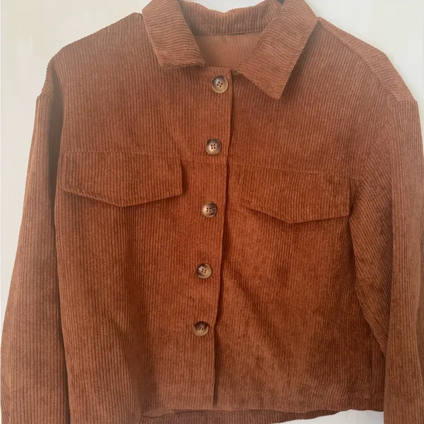 Brown Women’s Corduroy Jacket (2/XS) - Image 4