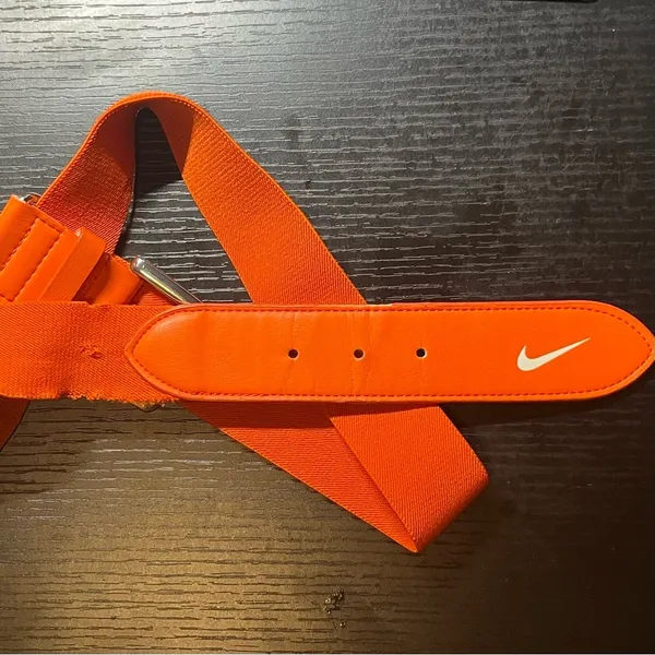 VINTAGE Nike Orange Golf Belt - Image 3
