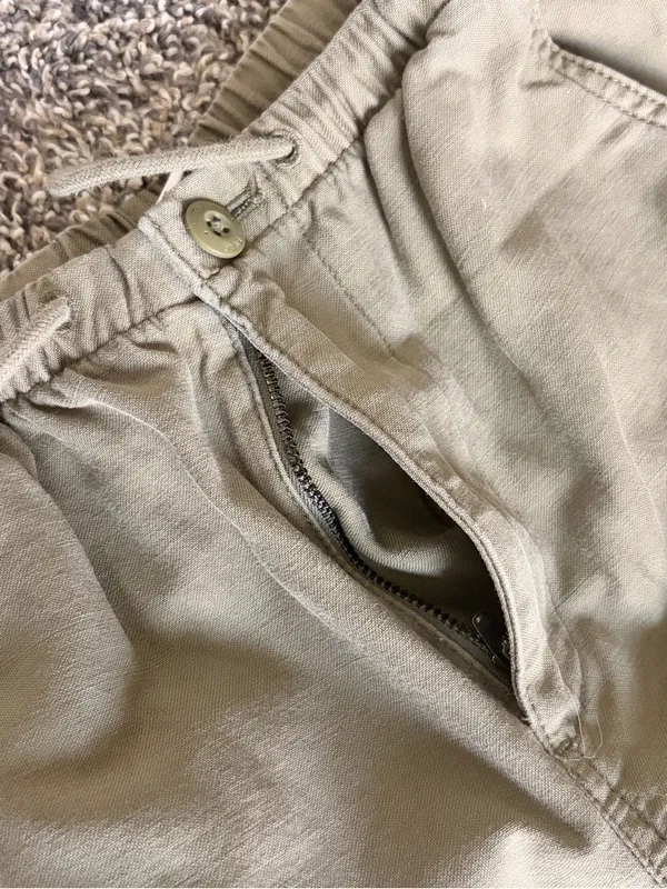 TNA Olive Green Drawstring Joggers - Image 6